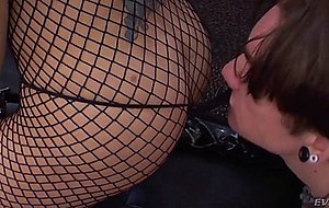 Stunning blonde Helly dominates and enjoys