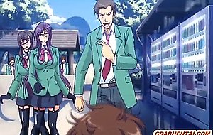 Bigboobs hentai coeds gangbang party sex
