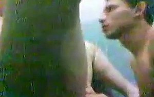 Horny guy fucking a chubby arab