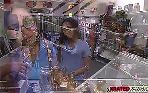 Sexy nurse trades her pussy for cash