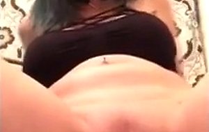 Teen dildoing on snapchat