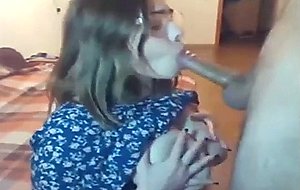 Busty teen cumshot