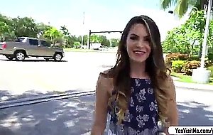 Gorgeous rayna rose flash tits for a fat cash