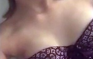 Beautiful glasses teen naughty talk masturbate