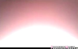 Milf with huge knockers gets washed with sperm