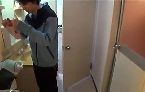 Boy fucks mom in dad's room