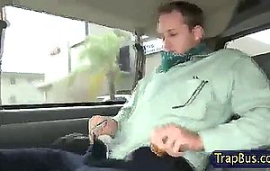 Blindfolded amateur straighty sucked off