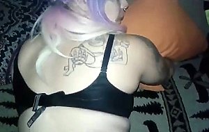 Hot lady with big ass fucked from behind