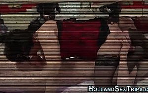 Mature hooker rides dick