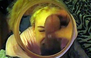 Teen does ass to mouth with facial