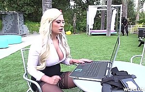 Thick blonde Cheating Housewife
