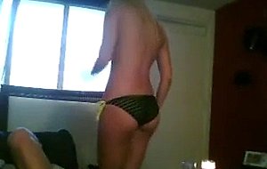 Crazy perfect big tits blonde webca