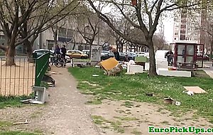 Girl off the streets fucks for some cash