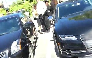 College girl creampie outdoors