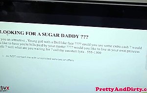 Smalltits babe gets doggysytle fucked