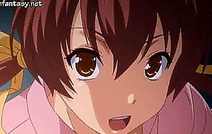 Crazy anime babes with huge tits