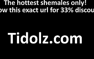 Bodacious ts hot nicoly sanches ass nailed and jizzed on