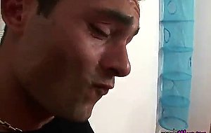 Year old sucking cock like it is deliscious to her