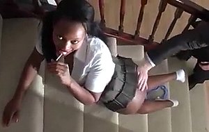 Sexy Ebony Schoolgirl