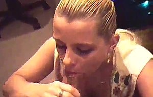 Blond milf point of view head