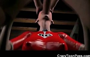 3D Girl Throated by an Ogre