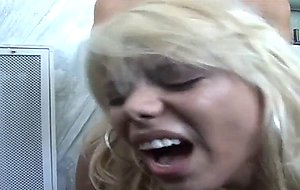 Sexy blonde tranny