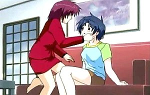 Hentai teen turns into futanari!