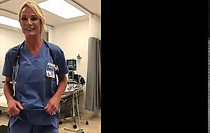 Nurse chilling out