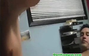 Straight amateur teen wanking each other