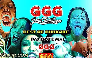 Deluge of golden piss on fetish skanks