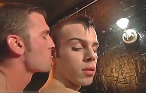 Hot gay scene ricky plays with his taut ass while