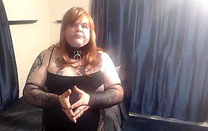 Training my bitch ass with a huge bbc vibrator