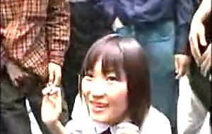 Japanese schoolgirl bj