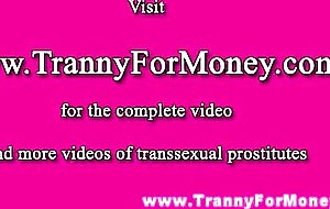 Flaming bj from tattooed tranny