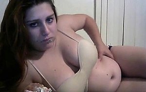 Naughty piggy eats cake 