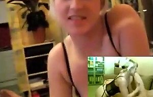 Amateur german split-screen blowjob 