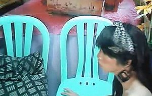Asian tranny sucking and fucking