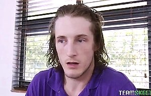 Horny teen nina skye gives brick brain 