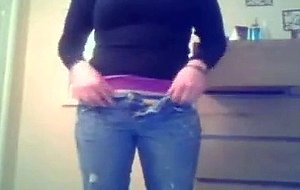 Jolie blonde teen de 19 ans se...