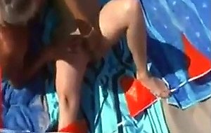 Lisa receives a present in her pussy on the cap ad 