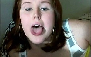 Cam pretty redhead tranny