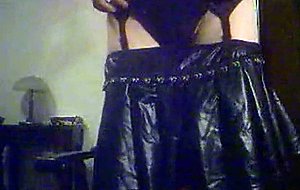 Amateur crossdresser in lingerie