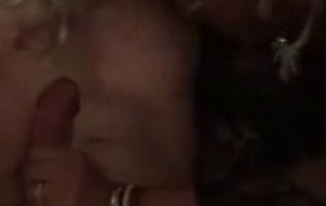 Crossdresser sucking