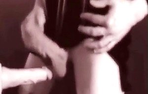 My tight ass, my toy & my cock