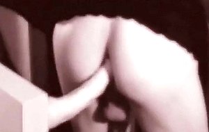 My tight ass, my toy & my cock