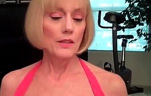 Blonde granny melanie 5