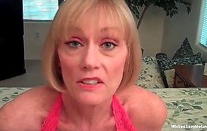 Blonde granny melanie 5