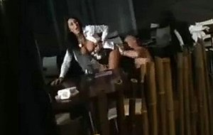 The Waiter Fucking Client