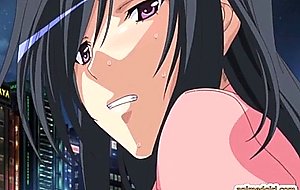 Japanese anime nurse dildoed ass and pussy
