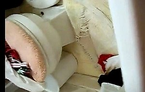 Two girls piss themselves for a dare 